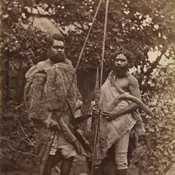 Photograph, original. Coranderrk, Port Phillip, Victoria, Australia. c.1875