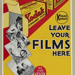 Poster - 'Leave Your Films Here'