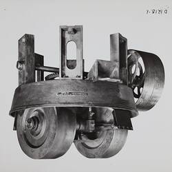 Photograph - Schumacher Mill Furnishing Works, Machine, Port Melbourne, Victoria, circa 1940s