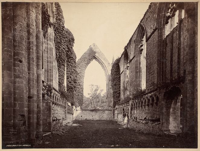Bolton Abbey, England, circa 1870