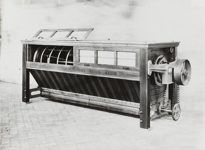 Photograph - Schumacher Mill Furnishing Works, Centrifugal Dresser, Port Melbourne, Victoria, circa 1930s