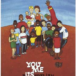 Poster - Harmony Day, Department of Immigration & Multicultural Affairs, March 1999
