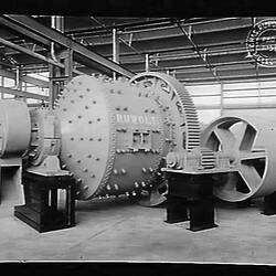 Glass Negative - Conical Ball Mill for North Broken Hill Ltd, Chas Ruwolt Pty Ltd, 1931