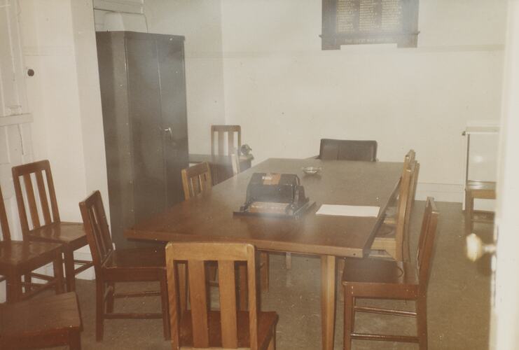Stock Draw Room, Newmarket Saleyards, Sept 1985