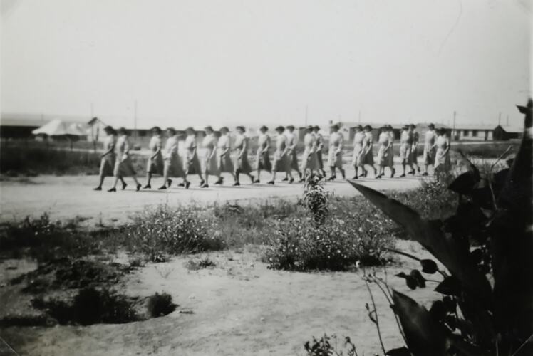 Photograph - Women Marching, Egypt, World War II, 1939-1943
