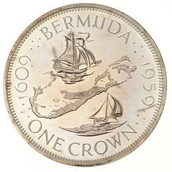 Proof Coin - Crown, Bermuda, 1959