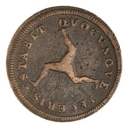 Coin - 1/2 Penny, Isle of Man, 1786