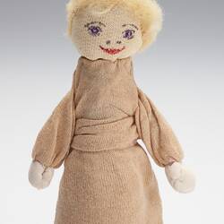 Doll - Ada Perry, Small Cotton Cone Body, circa 1930s-1960s