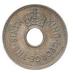 Coin - 1 Penny, Fiji, 1950