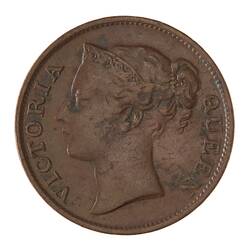 Coin - 1/2 Cent, Straits Settlements, 1862