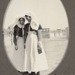 Digital Image - Nurses Sightseeing, Egypt, World War I, 1915-1917