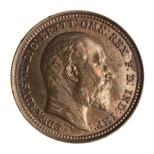 Coin - 1/3 Farthing, Malta, 1902