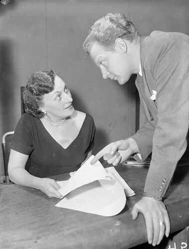 Portrait of a Man and Woman, Melbourne, Victoria, 1953