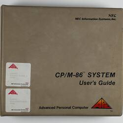 Manual - 'CP/M-86 System User's Guide', NEC Information Systems, 1983