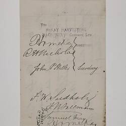 Promissory Note - 100 Pounds, The Union Bank of Australia, Ballarat, Victoria, Australia, 1893