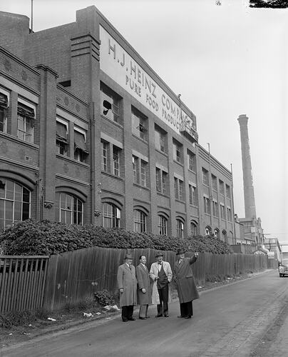 H. J. Heinz Co Pty Ltd, Factory Exterior, Richmond, Victoria, 1956