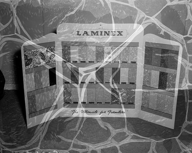 Laminex Pty Ltd, Sample Display Board, Victoria, 1954-1955