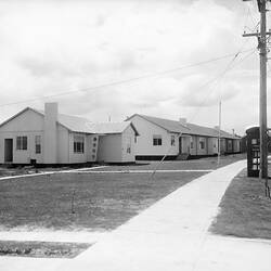 Negative - Olympic Village, Heidelberg West, Victoria, Nov 1956