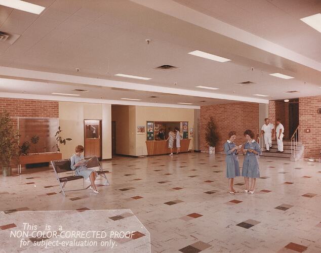 Photograph - Kodak Australasia Pty Ltd,  Amenities Building 9, Shop & Employees' Amenities Area, Coburg, circa 1965