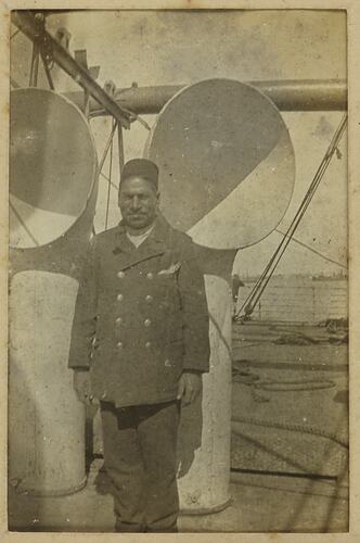 TSS Ceramic, Portrait of 'The Pilot' Alexandria, Egypt, circa 1915