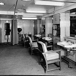 Photograph - Orient Line, RMS Orcades, First-Class Hairdressing Salon, C Deck Forward, 1948