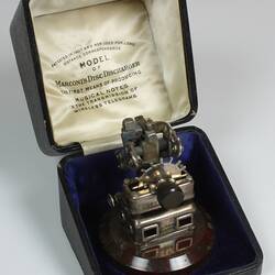 Cigarette Lighter - Marconi Wireless Telegraph, Model of Disc Discharger, 1912