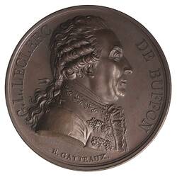 Medal - George-Louis Leclerc, Compte de Buffon, France, 1817