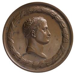 Medal - Napoleon's Death on St Helena, France, 1821