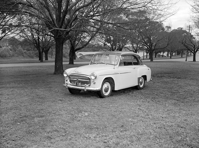 Nash Motors, Ajax Motor Car in Park, Richmond, Victoria, Jul 1958