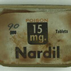 Drug - Nardil (Phenelzine), Warner-Lambert, circa 1965