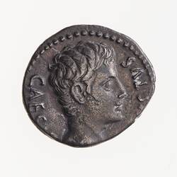 Coin - Denarius, Emperor Augustus, Ancient Roman Empire, 22-17 BC