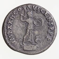 Coin - Denarius, Emperor Domitian, Ancient Roman Empire, 92-93 AD