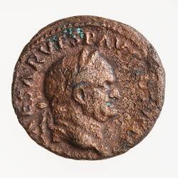 Coin - As, Emperor Vespasian, Ancient Roman Empire, 74 AD