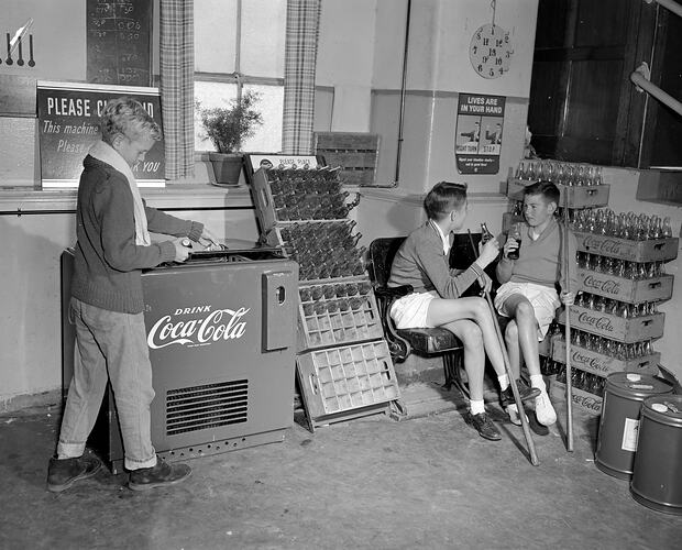 Coca-Cola Company, Young Men's Christian Association Interior, Victoria, 09 May 1959