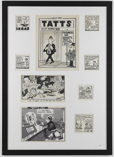 Cartoons - Australian Newspaper, Gambling