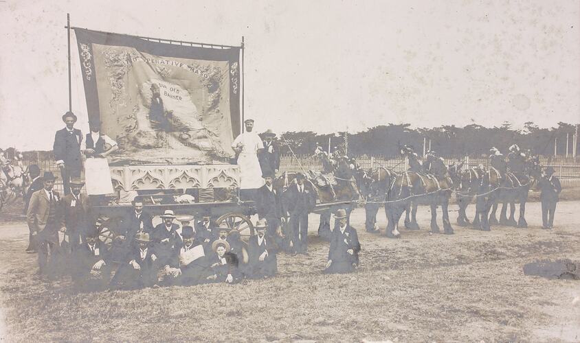 Photograph - United Operative Masons, circa 1900