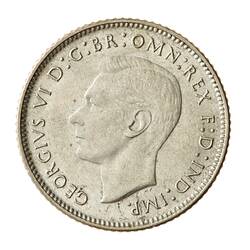 Coin - Sixpence, Australia, 1943