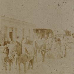 Photograph - Evacuating Wounded at General Hospital, Egypt, World War I, 1915-1916