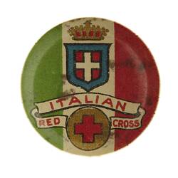 Badge - 'Italian Red Cross', circa 1914-1919