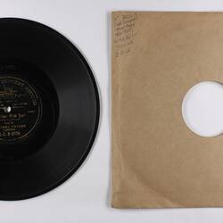 Disc Recording - Gramophone Concert, Single-Sided: "Fol The Rol Lol", Taylor. 1903-1909