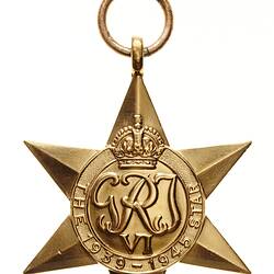 Medal - 1939-1945 Star, Great Britain, C. Quinlan, 1945