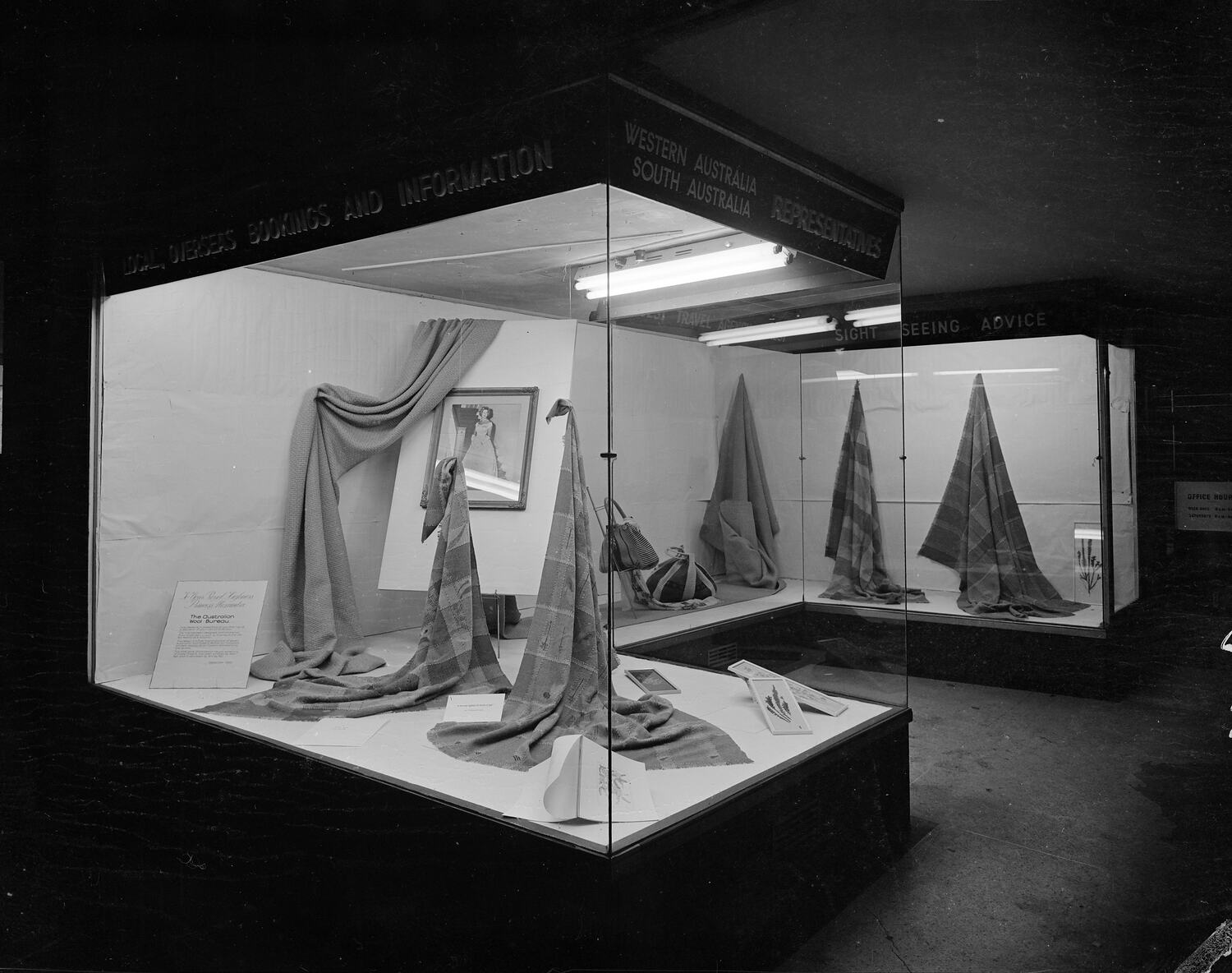 Negative - Australian Wool Board, Window Display, Tourist Bureau ...