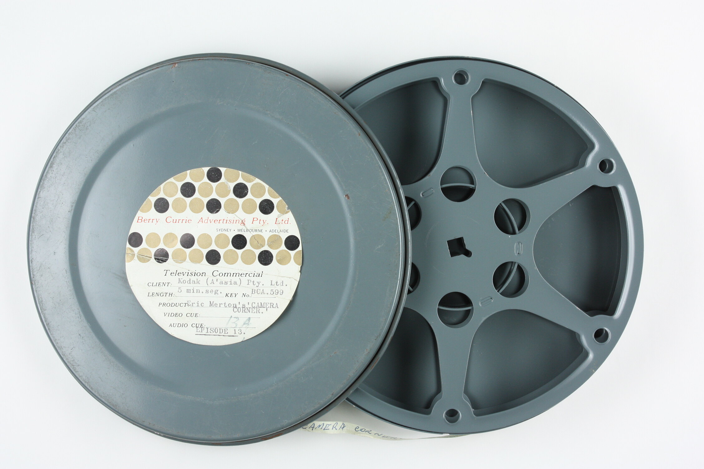 Motion Film - Kodak Australasia Pty Ltd, Television Episode, 'Camera  Corner' S3 Ep.13A, circa 1966