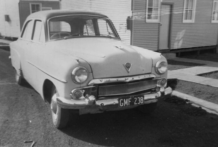 James Forbes Second Car, Broadmeadows Migrant Hostel, Melbourne,  1962