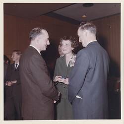 Photograph - Kodak Australasia Pty Ltd, Dr Nellie Fisher & Kodak Employees, Coburg, Oct 1962