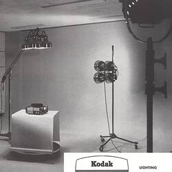 Cover page featuring image of photographic studio.