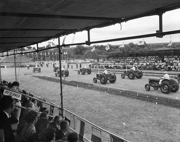 Massey Ferguson, Pageant of Products Display, Melton, Victoria, 13 Feb 1960