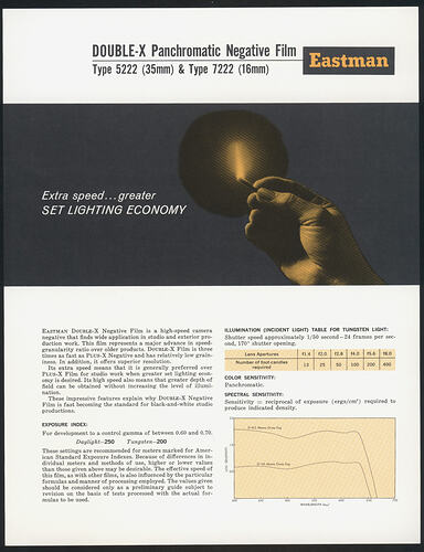Flyer with picture and printed text.