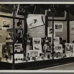 Shopfront display for Kodak's Mt. Kosciusko campaign.