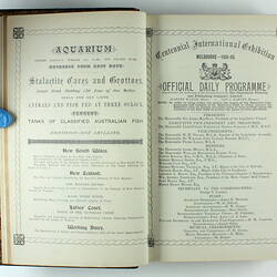 Open book with white pages and black printed text on both sides. Page 8.